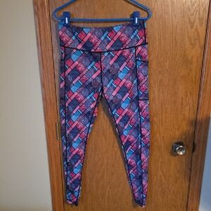 Constantly Varied Gear Multicolor Geometric Leggings